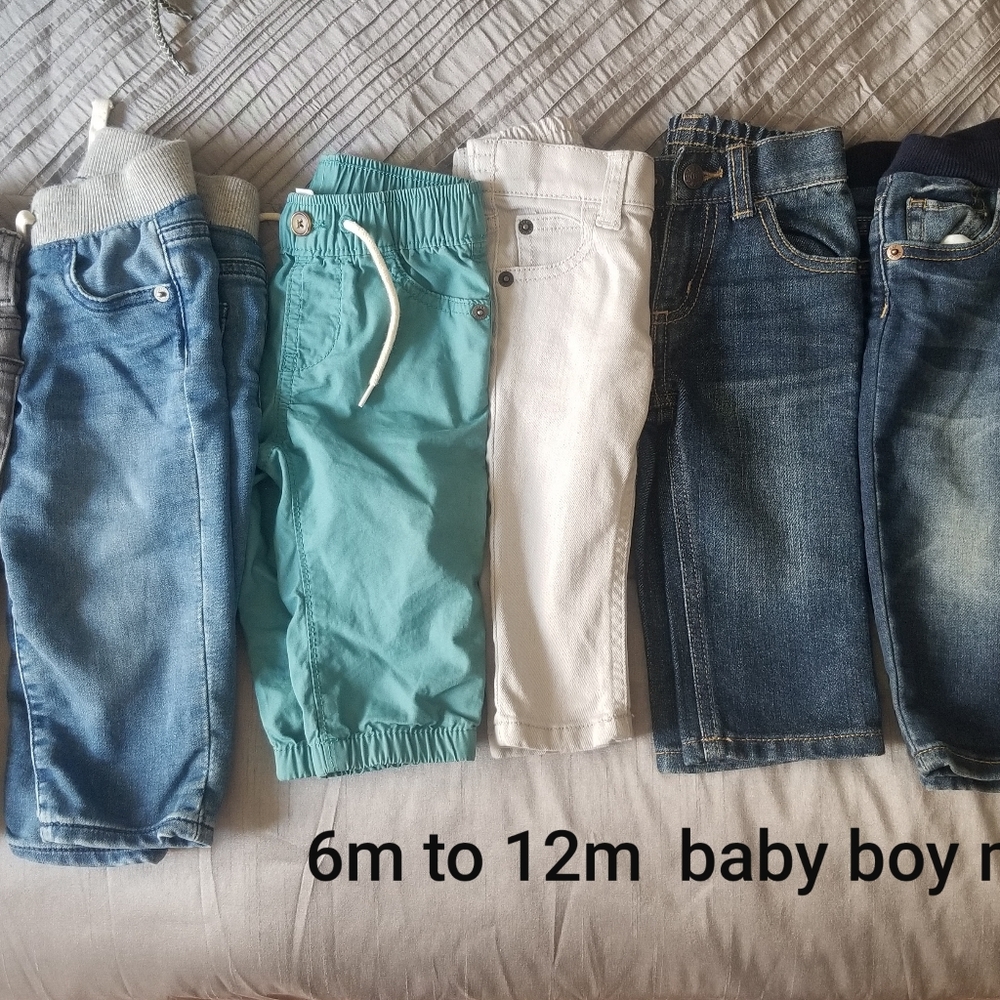 Set of 6 jeans for ur 6m to 12m old baby